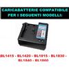 universale Caricabatteria x BL1415 BL1420 BL1815 BL1830 BL1840 BL1860 18V Li-Ion MAKITA