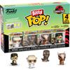 Funko Bitty POP! 4 Pack: Jurassic Park - John Hammond, Tyrannosaurus (Fossil), S