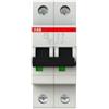 ABB S202 C10 INTERRUTTORE AUTOMATICO 6KA 2P