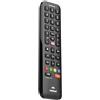 MELICONI Control TV+ New 808077 Telecomando Universale TV Smart IR Nero