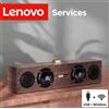 Lenovo ALTOPARLANTE SOUNDBAR CON SUBWOOFER LENOVO USB BLUETHOOT UNIVERSALE IN LEGNO