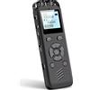 Registratore Vocale Digitale ad attivazione vocale Portatile USB 8GB Recorder