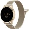 Astorgos Cinturino Metallo 18 mm Compatibile con Garmin Venu 3S/4 41 mm/2S