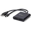 ‎ StarTech.com Adattatore Multi monitor a 2 porte, MST Hub Mini DisplayPort a 2x D