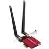 CUDY WE3000S ADATTATORE DI RETE AX5400 WI-FI 6E PCI EXPRESS SOLO WINDOWS