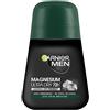 Garnier Men Deodorante Roll-on Magnesio Ultra Dry 72h - Protezione Asciutta Dura