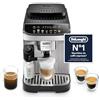 De'Longhi Magnifica Evo ECAM292.81.SB, macchina da caffè con sistema lattiero-caseario, 7 tasti di scelta diretta per cappuccino, espresso e altre specialità del caffè, pannello di controllo, 2 tazze,