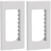 Legrand BTICINO MatixGO Soluzioni per l'installazione 4 moduli Bianco 150710W Supporto 4 moduli per torretta sporgente, bianco (Confezione da 2)
