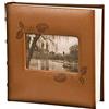 Pioneer Photo Albums Pioneer - Album fotografico in similpelle con cornice in rilievo, colore: Marrone