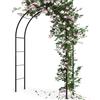 Artemis Arco da giardino in metallo per rose, fiori, edera, piante rampicanti e altre pi
