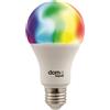 BEGHELLI Lampada smart wi-fi led goccia dom-e rgb+w dynamic e27 - 14w - 2700 a 6500°K - 1
