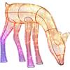 Twinkly Reindeers Doe, Renna Luminosa da Esterno Mappabile a LED, 160 LED RGB +