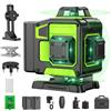 karzu Livella Laser Autolivellante 16 Linee 4 X 360 °Livello Laser Autolivellante