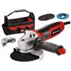 EINHELL SMERIGLIATRICE FLESSIBILE EINHELL TC-AG 125/850 KIT - POTENZA 850W - Ø125 mm