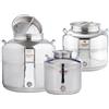 FRASCHETTI BIDONI BIDONE CONTENITORE FUSTO ACCIAIO INOX PER OLIO SANSONE LT.30
