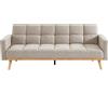 Divano Letto Trasformabile in Legno di Eucalipto Salotto Design Elegante URBAN