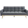 Divano Letto Trasformabile in Legno di Eucalipto Salotto Design Elegante URBAN