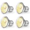 EASYIVY Lampadina Riscaldante per Rettili E27 Lampada UVA UVB Tartarughe 50W