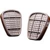 3M Filtri al carbone 3M 6051 per semimaschere serie 6000 7500, 2 pezzi.