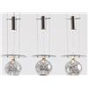 Arte di Murano Lampadario a sospensione Moderno Vetro di Murano Originale Made in Italy 5 led