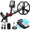 SUNPOW Metal Detector Professionale Ricaricabile per Adulti - Batteria 2500mAh (