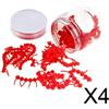 2x250x Esche morbide dinamiche per attirare i pesci, resistenti all'usura,