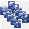 VARTA 10x VARTA V76PX SR44 Batteria a Bottone OssidO d'Argento 1,55V