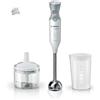 Frullatore a Immersione Bosch MSM66120 600W 4 Lame Acciaio Tritatutto Bianco