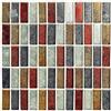 5 Fogli Mosaico Carta Adesivi Sticker Decorativi per Piastrelle Cucina Vinile Im