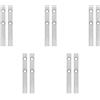 Silver Metal Pivot Bar for Tilt Window Replacement Durable Home Window Parts
