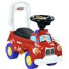 AIYAPLAY Macchina Cavalcabile per Bambini 18-36 Mesi a Spinta Manuale, Rosso