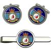 Giftshop UK Gemelli E Clip Per Cravatta RAF Del RAF Tactical Imagery Intelligence Wing Set