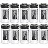 Panasonic batterie CR123 panasonic DL123 CR123A CR17345 LITIO 3V softair allarme antifurto