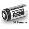 Panasonic batterie CR123 panasonic DL123 CR123A CR17345 LITIO 3V softair allarme antifurto