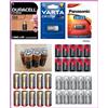 Panasonic 10 BATTERIE CR123 LITIO 3V CR17345 CR123A 123 Duracell Panasonic Varta Procell