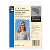 Dritz 103549 53071-1 - Spalline imbottite, multiuso, 1/4, colore: nero