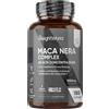 WeightWorld Maca Peruviana 180 Capsule Vegane 1 al Giorno (6 Mesi) Estratto 100:1 Maca Nera