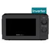 KUMTEL Forno Fornetto Microonde Elettrico 20 Lt 700W 6 Livelli NERO Timer 30 min INVERT