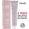 NOOK 6X COLORE CAPELLI TINTA NOOK THE VIRGIN COLOR TINTURA CREMA NO AMMONIACA 100ML