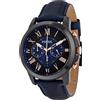 Fossil Grant al Quarzo Cronografo Acciaio Inox Analogico FS5061 Orologio Uomo