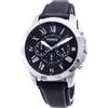 Fossil Grant al Quarzo Cronografo Acciaio Inox Analogico FS4812 Orologio Uomo