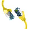 EFB-Elektronik RJ45 Patch Cable with CAT7 Raw Cable Yellow 1 m