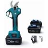 Forbice A Batteria 40mm Forbice elettrica 48VF 4Ah Forbice Potatura + 2 Batterie