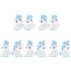 10 x Incantevoli Mini Unicorno Fai da Te Micro Paesaggio Decorazione Casa delle