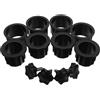 Outdoor Umbrella Base Plug Black Plastic Parasol Hole Insert Replacement