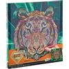 Legind Grafix - Diamond Painting on Canvas Tiger 30 x 30 cm - (K-260008)
