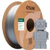 eSUN Filamento PLA 1,75 mm filamento di Basic PLA 1kg Argento Precisione