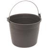 STEFANPLAST Secchio agricolo tondo per raccolta - capacità lt.16, ø cm.34x24 - Conf. 5 Pezzi