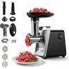 Tritacarne elettrico 1000 W 5 in 1 Meat Grinder con 3 dischi forati in metallo