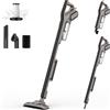 Deerma DX700S Aspirapolvere con Cavo 2 in 1 15KPa Filtro HEPA Lavabile Rotazione